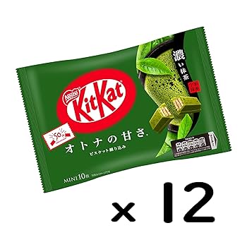 キットカット - ネスレ キットカット 濃い抹茶 20袋 Amazon.co.jp: ネスレ日本 キットカットミニ オトナの甘さ濃い